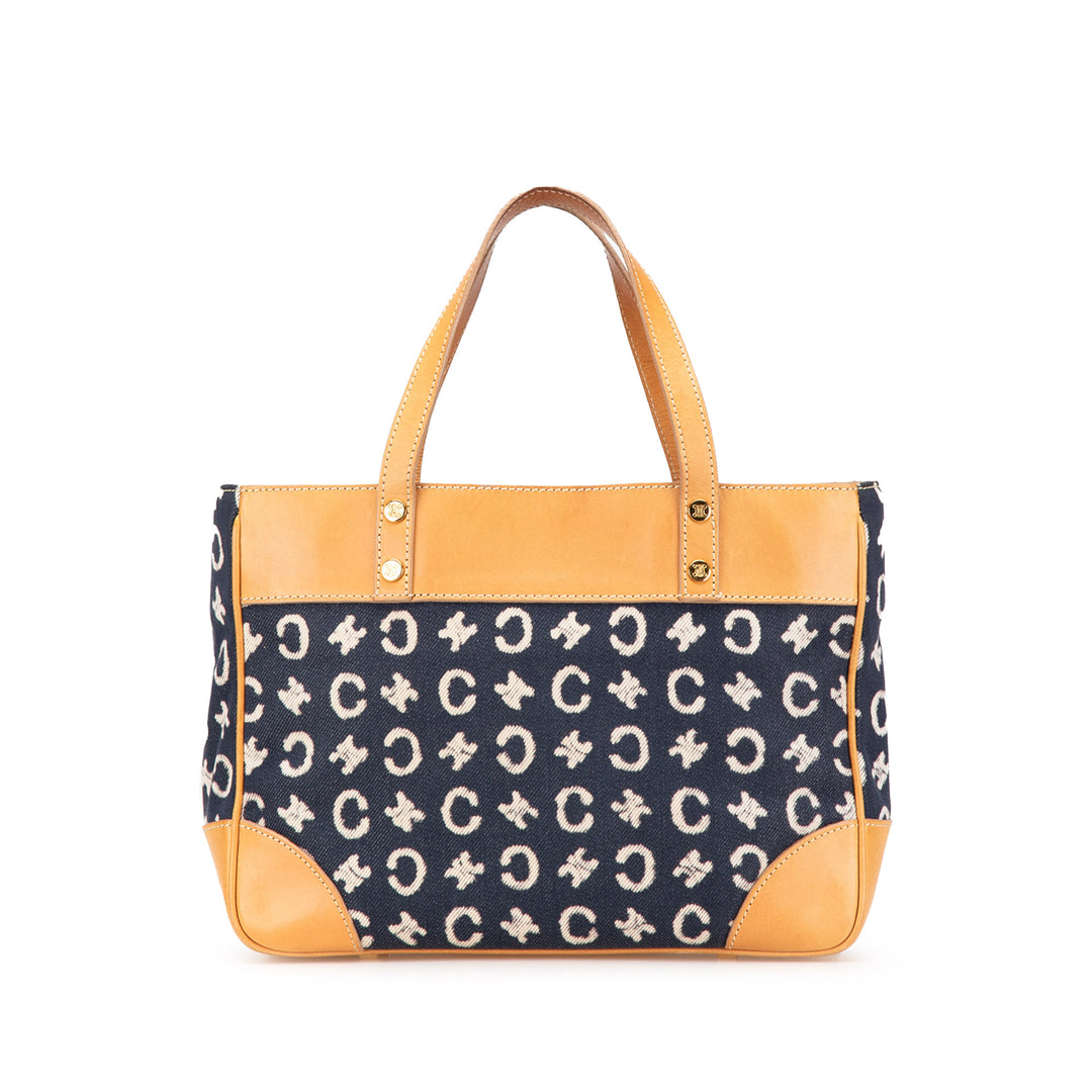 C Macadam Denim Handbag Blue - Gaby Paris