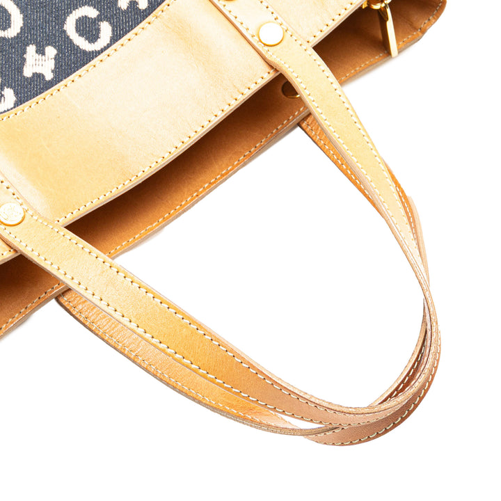 C Macadam Denim Handbag Blue - Gaby Paris