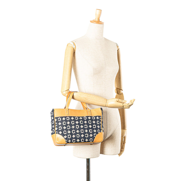 C Macadam Denim Handbag Blue - Gaby Paris