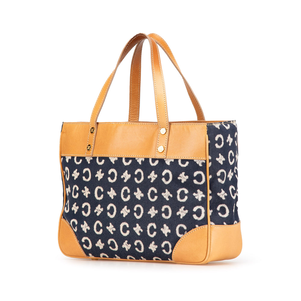 C Macadam Denim Handbag Blue - Gaby Paris