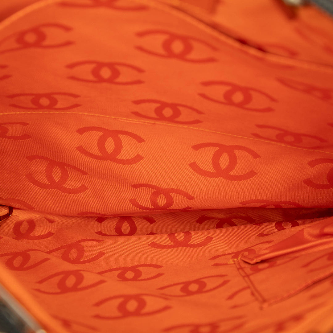 Chanel Matelassé Cuir d’agneau Cambon Ligne Flat Cabas