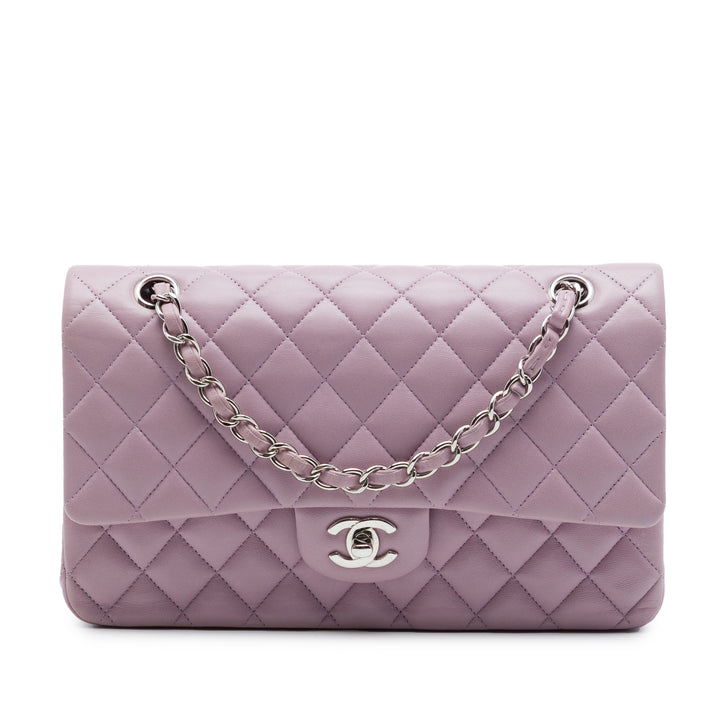 Chanel Medium Classic Cuir d'agneau Double rabat
