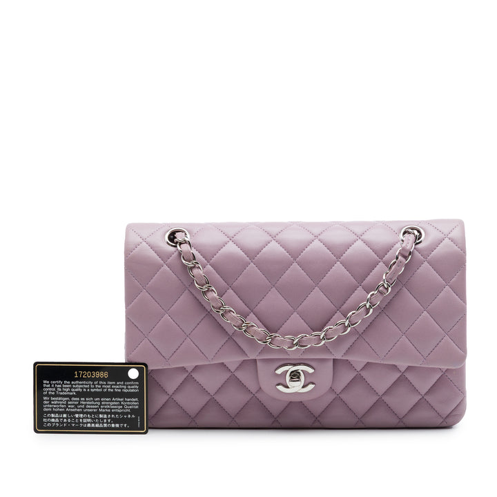 Chanel Medium Classic Cuir d'agneau Double rabat
