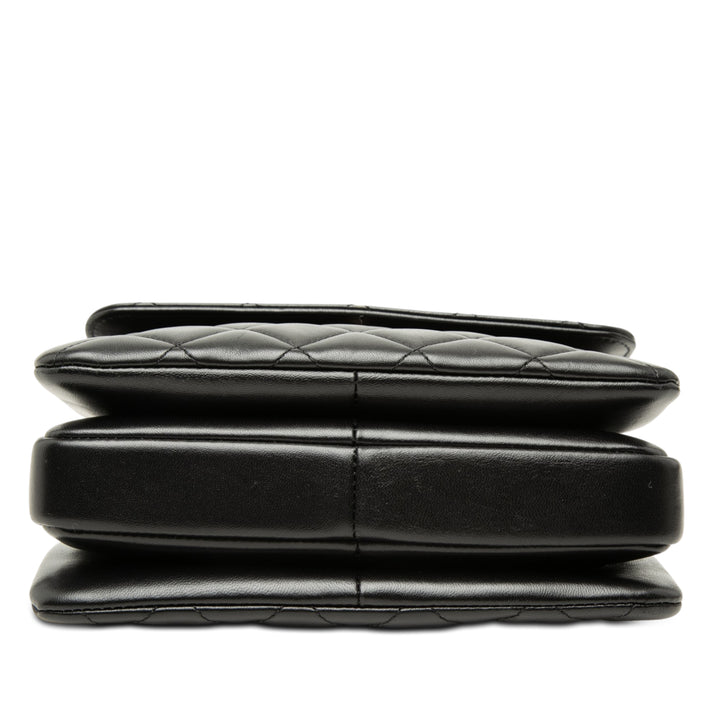 Chanel Mini Matelassé Cuir d’agneau Trendy CC anse supérieure à rabat