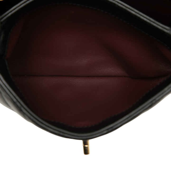 Chanel Mini Matelassé Cuir d’agneau Trendy CC anse supérieure à rabat
