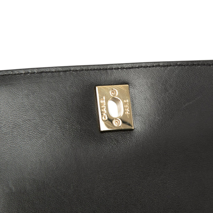 Chanel Mini Matelassé Cuir d’agneau Trendy CC anse supérieure à rabat