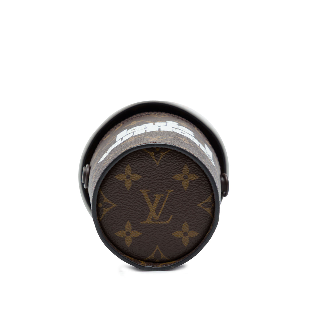 Coffee Cup Pochette Monogram Marron