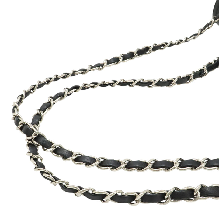 Chanel Matelassé vieilli Cuir de veau Easy Zip à rabat
