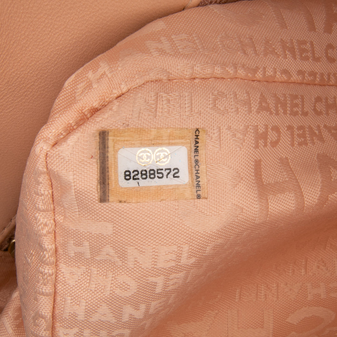 Silk and Lambskin Coco Mademoiselle Scarf Flap Orange - Gaby Paris