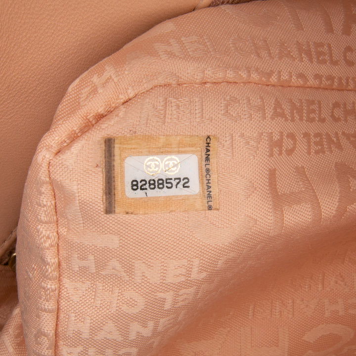 Silk and Lambskin Coco Mademoiselle Scarf Flap Orange - Gaby Paris