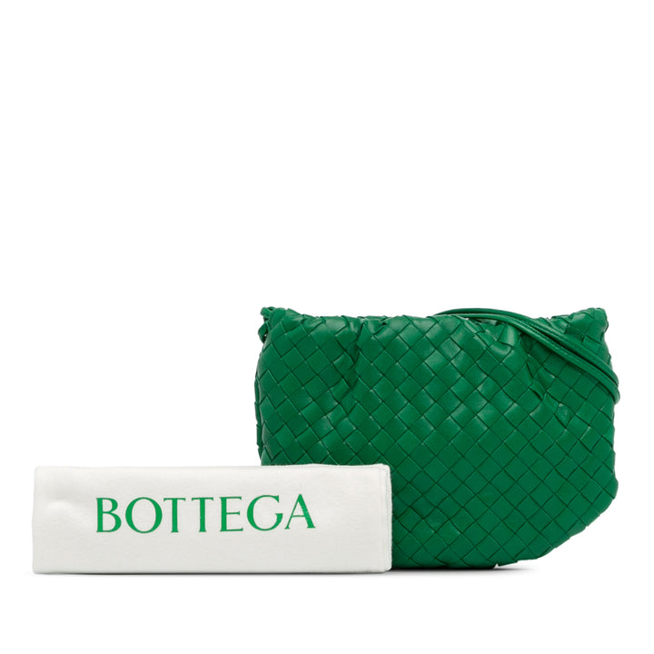 Nappa Intrecciato Mini Bulb Green - Gaby Paris