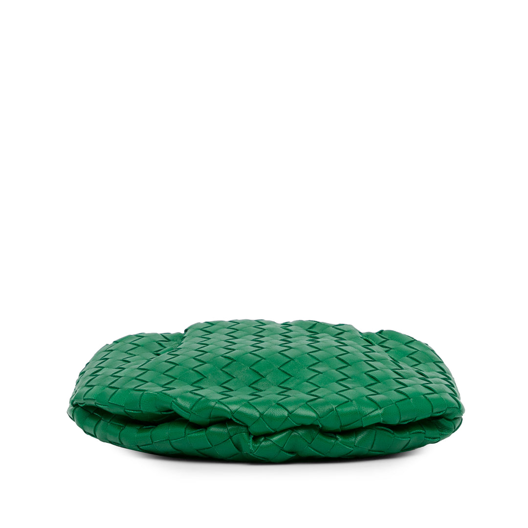 Nappa Intrecciato Mini Bulb Green - Gaby Paris