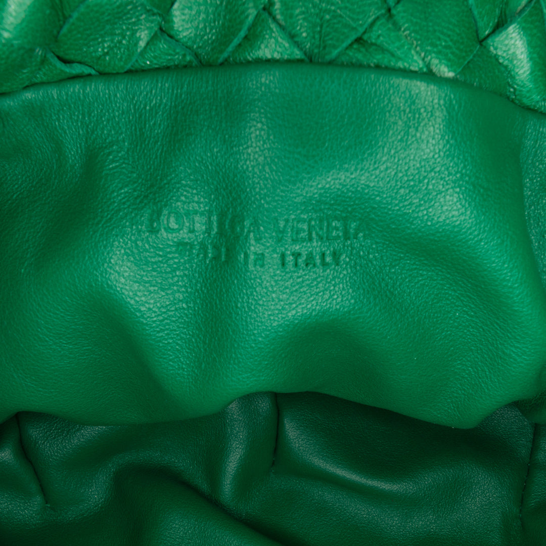 Nappa Intrecciato Mini Bulb Green - Gaby Paris
