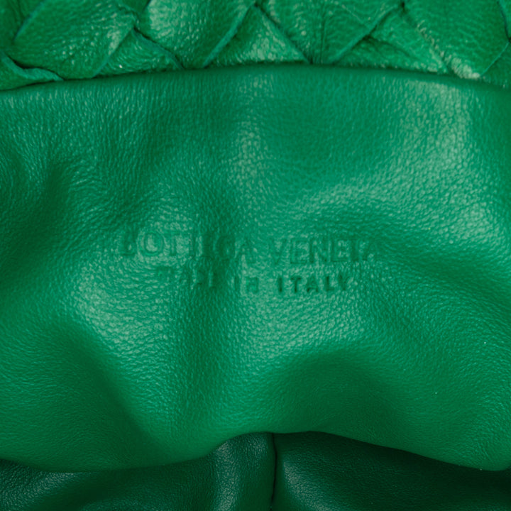 Nappa Intrecciato Mini Bulb Green - Gaby Paris