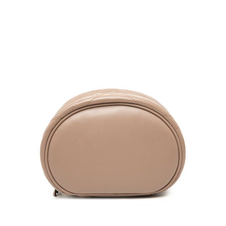 Gucci Mini GG Marmont Rond Cuir Vanity