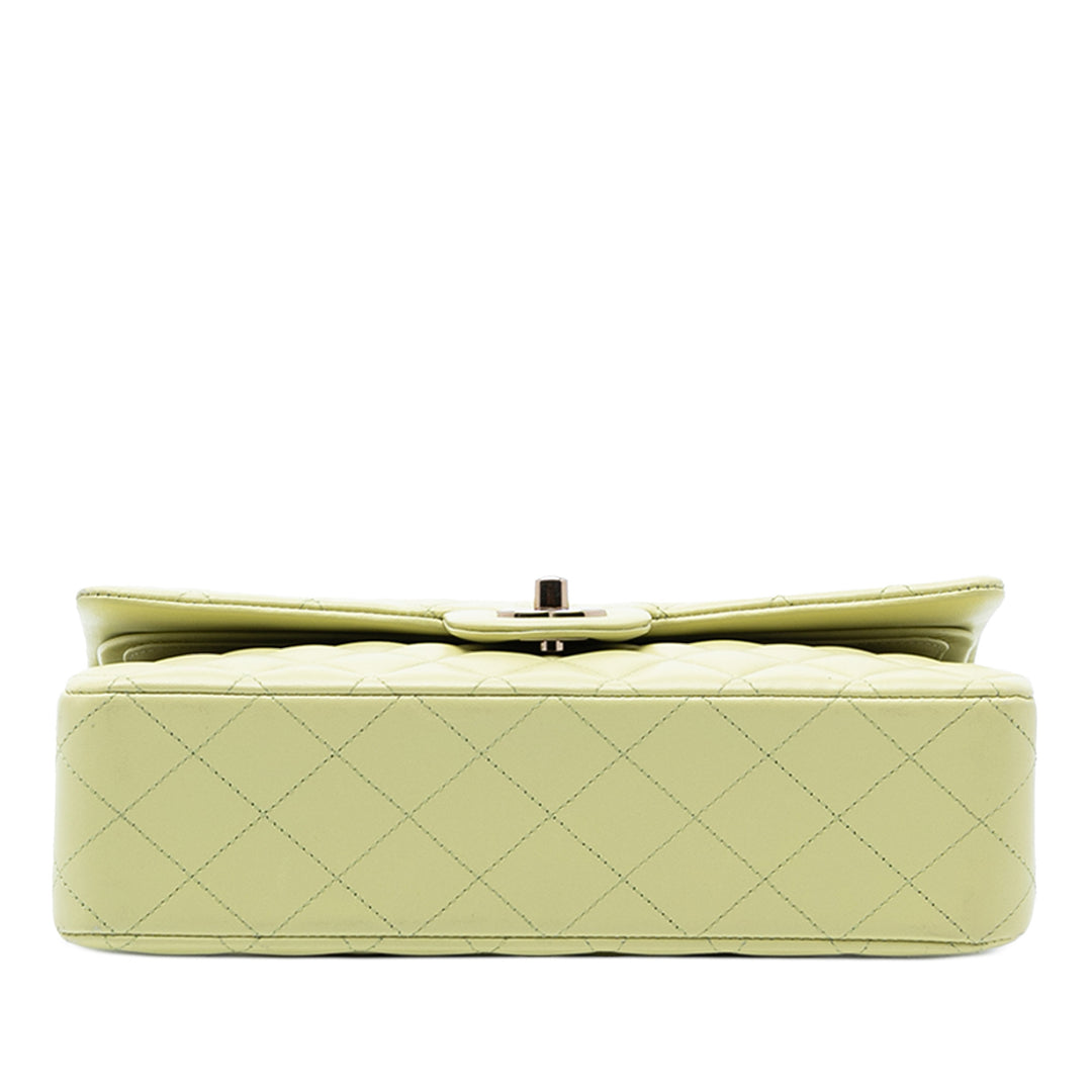 Chanel Medium Classic Cuir d’agneau Double rabat