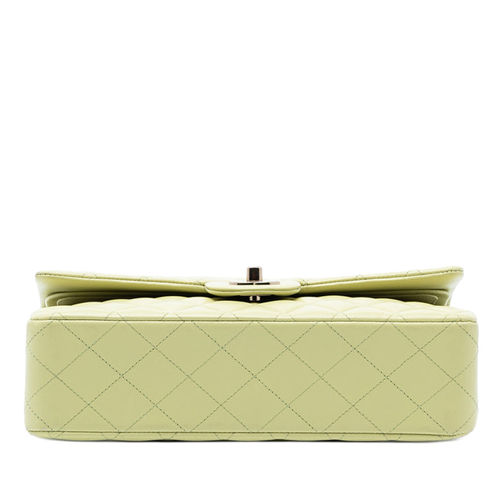 Chanel Medium Classic Cuir d’agneau Double rabat