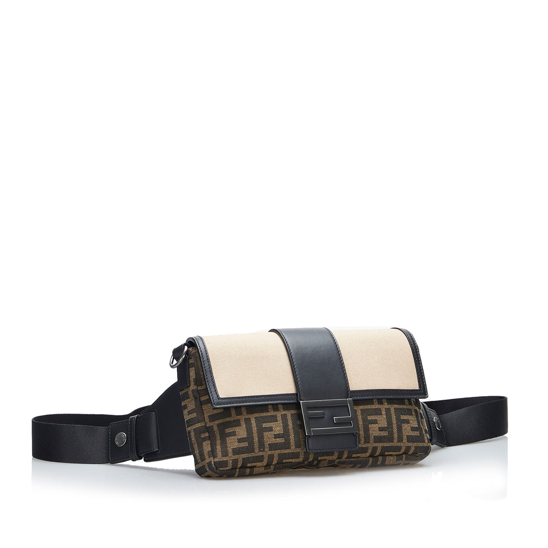 Zucca Convertible Belt Bag Brown - Gaby Paris