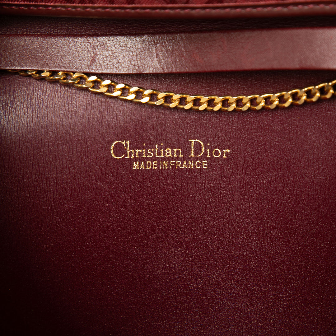 Dior Diorissimo Sac bandoulière Trotter en toile avec chaîne