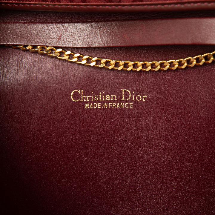 Dior Diorissimo Sac bandoulière Trotter en toile avec chaîne