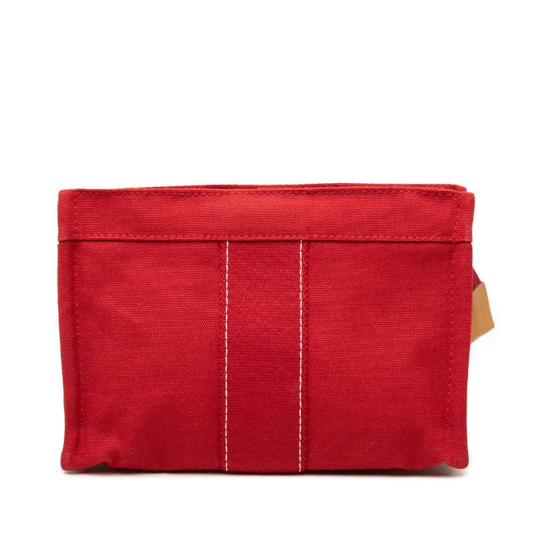 Hermès Deauville Pochette Rouge – vue principale – GABY PARIS