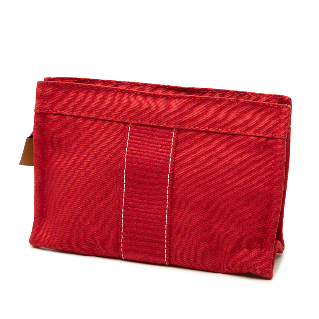 Hermès Deauville Pochette Rouge – vue 2 – GABY PARIS