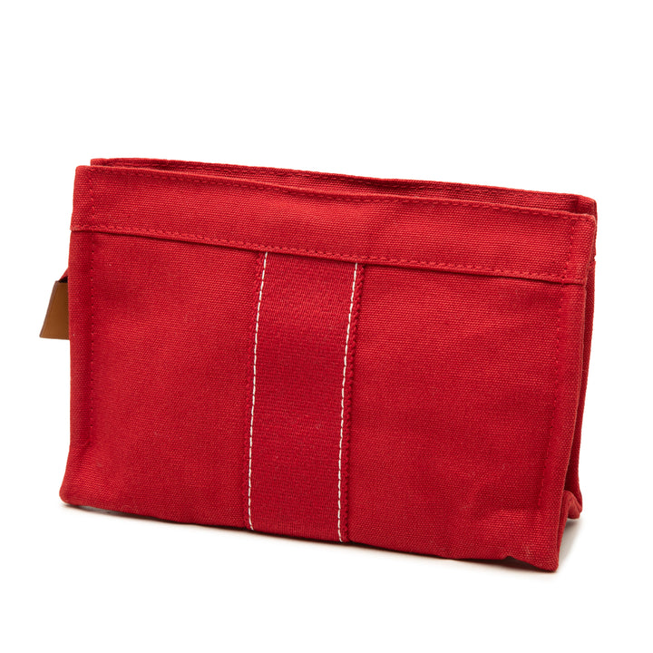 Hermès Deauville Pochette Rouge – vue 2 – GABY PARIS