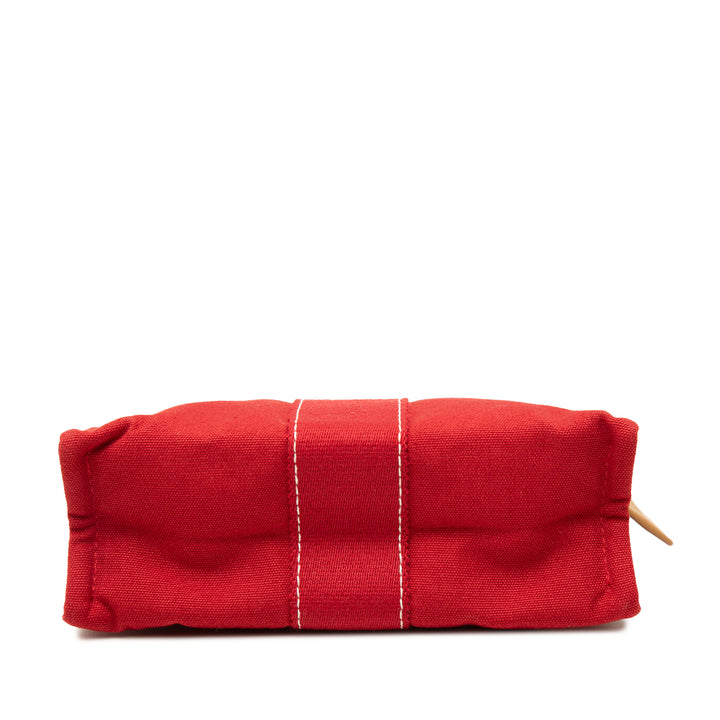 Hermès Deauville Pochette Rouge – vue 3 – GABY PARIS