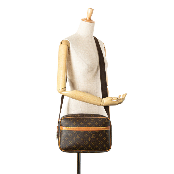 Monogram Reporter PM Brown - Gaby Paris