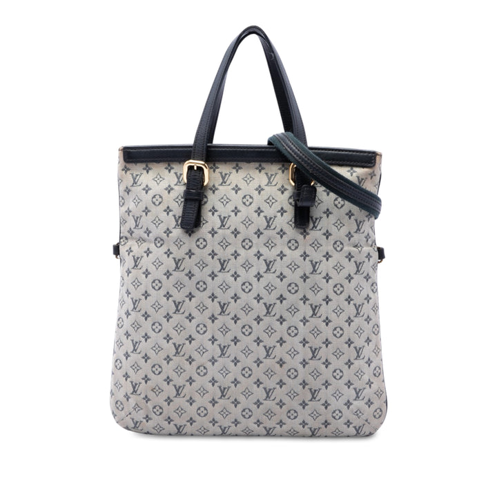 Lin Francoise Mini Monogram Bleu