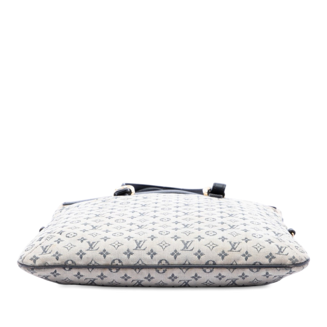 Lin Francoise Mini Monogram Bleu