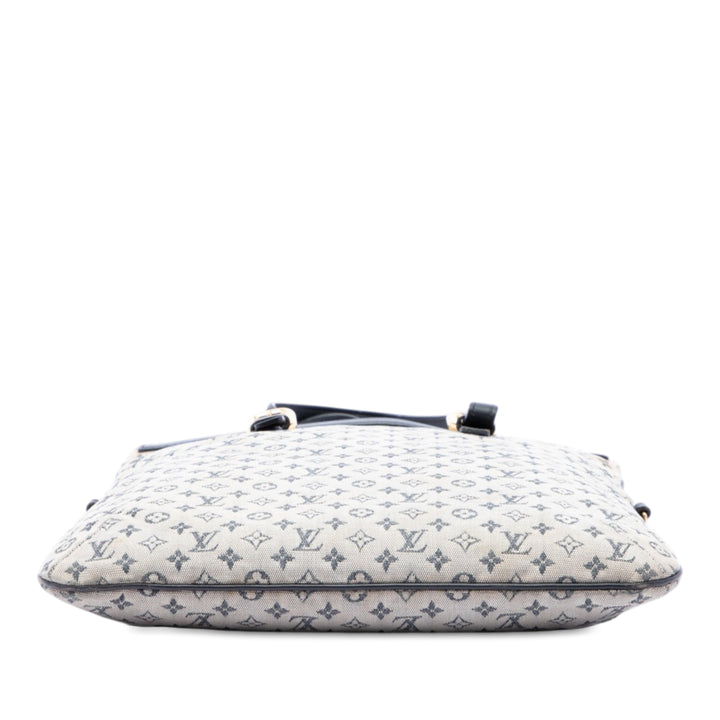 Lin Francoise Mini Monogram Bleu