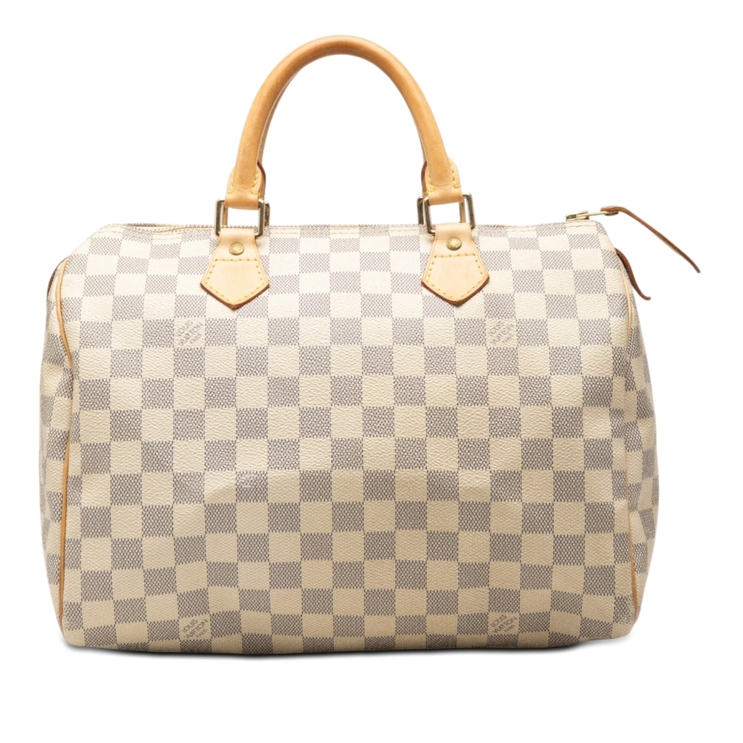 Louis Vuitton Speedy 30 Damier Azur Blanc – vue principale – GABY PARIS