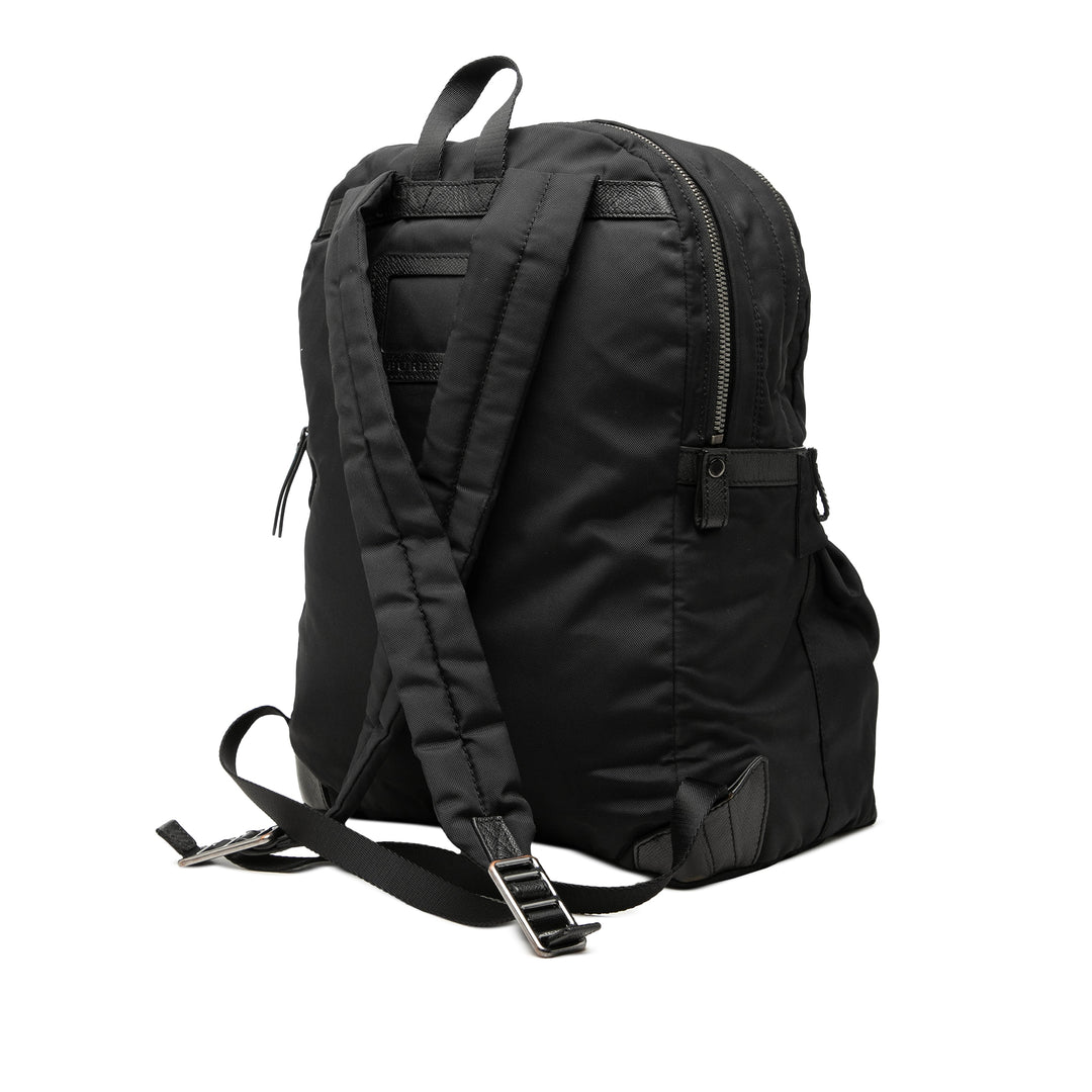 à finitions Sac à dos Noir