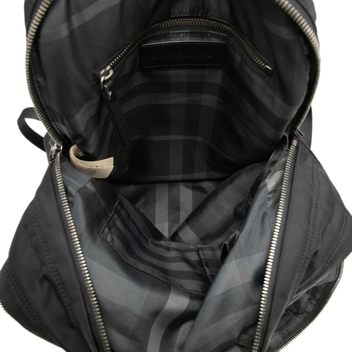 à finitions Sac à dos Noir