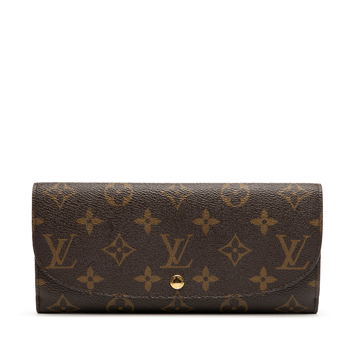 Louis Vuitton Monogram Louise Wallet Marron