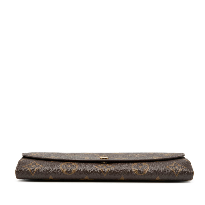 Louis Vuitton Monogram Louise Wallet Marron