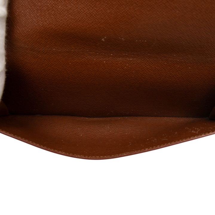 Louis Vuitton Monogram Louise Wallet Marron
