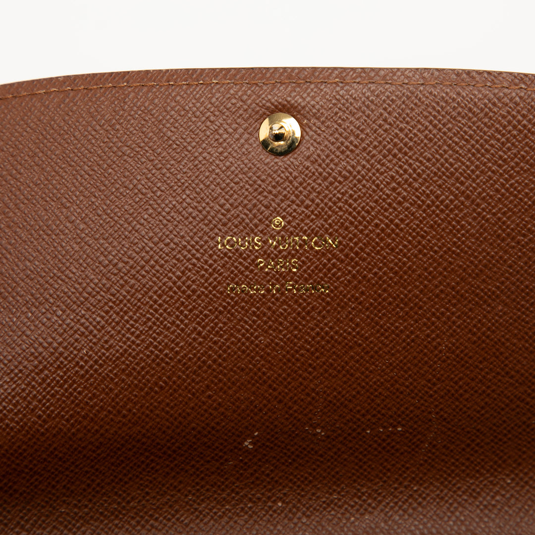 Louis Vuitton Monogram Louise Wallet Marron