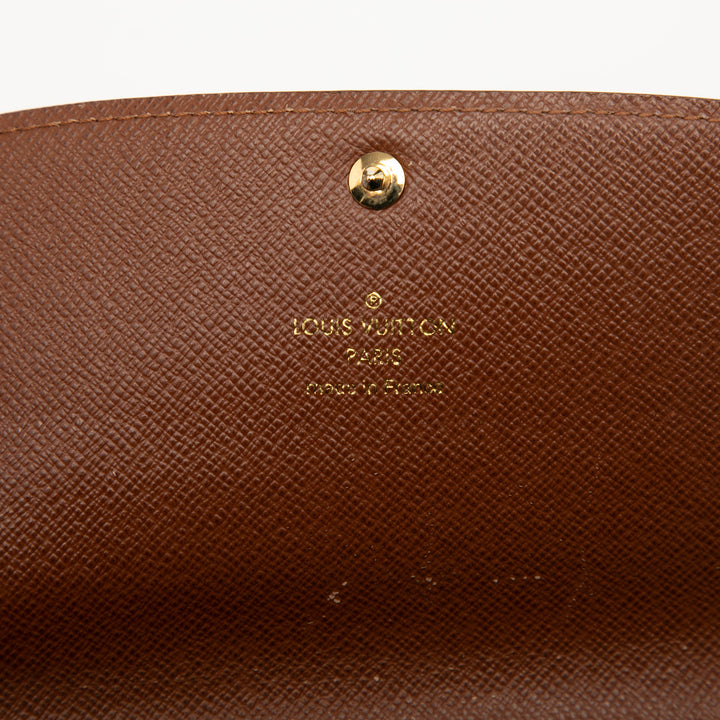 Louis Vuitton Monogram Louise Wallet Marron
