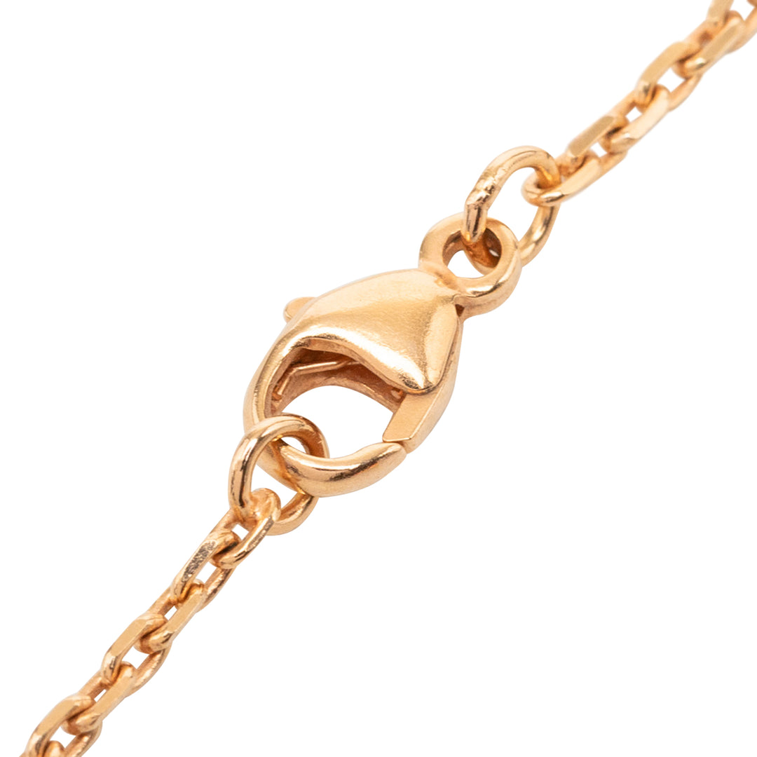 Hermès Émail Mini Pop H Pendant Collier