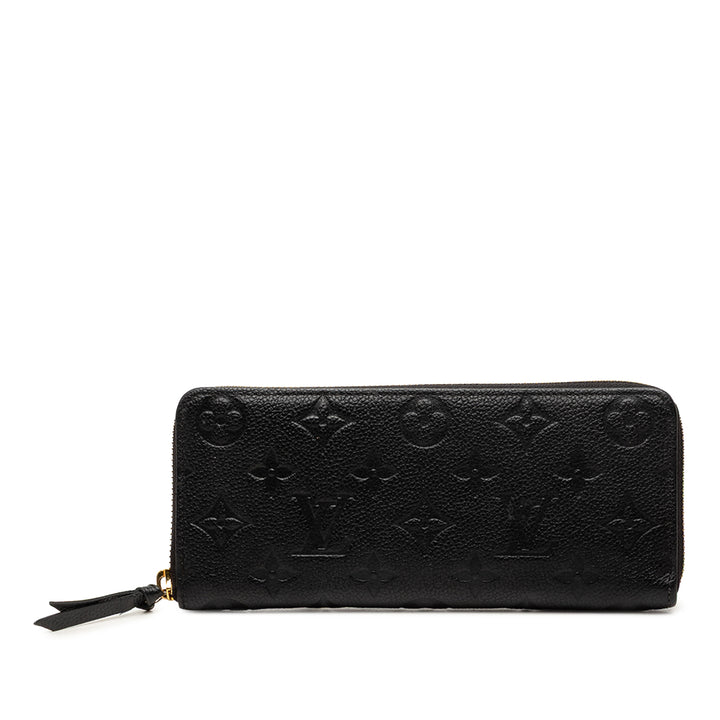 Louis Vuitton Monogram Empreinte Clemence Portefeuille
