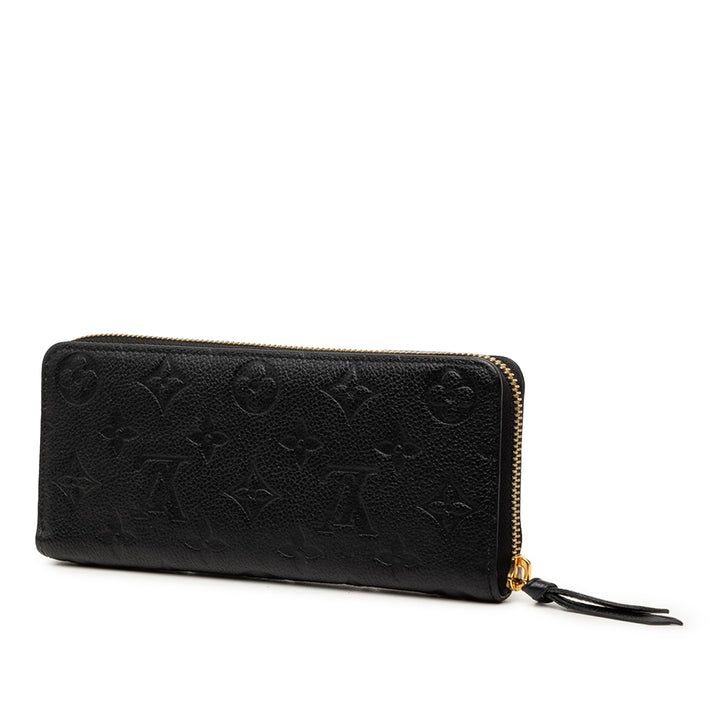 Louis Vuitton Monogram Empreinte Clemence Portefeuille