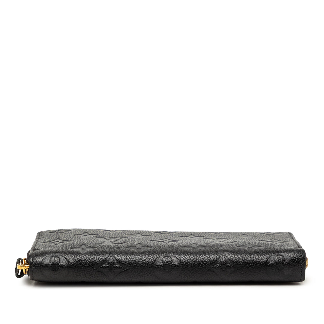 Louis Vuitton Monogram Empreinte Clemence Portefeuille