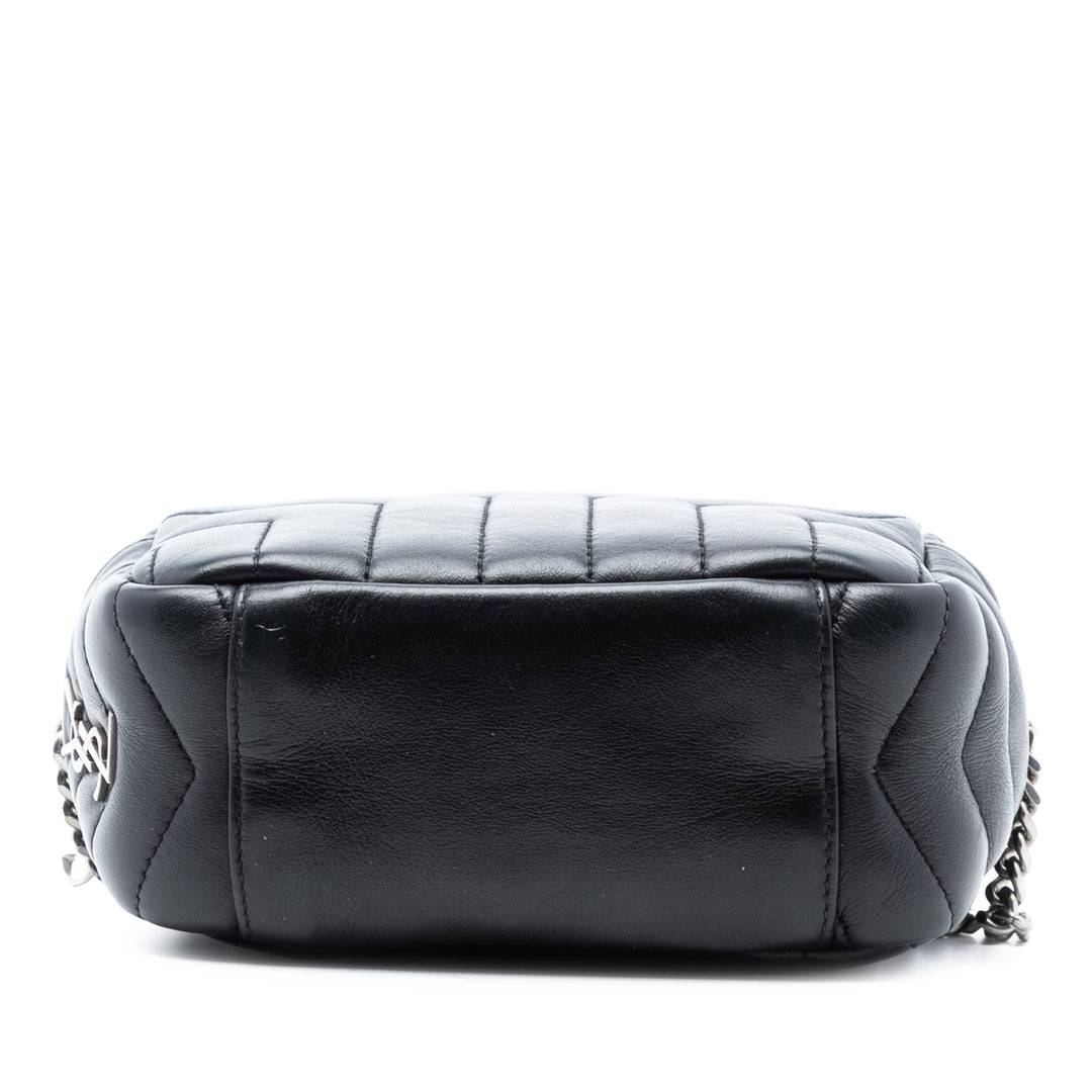 Saint Laurent Small Matelasse Cuir de veau LouLou Bowling Sac