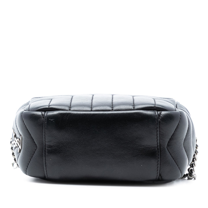 Saint Laurent Small Matelasse Cuir de veau LouLou Bowling Sac