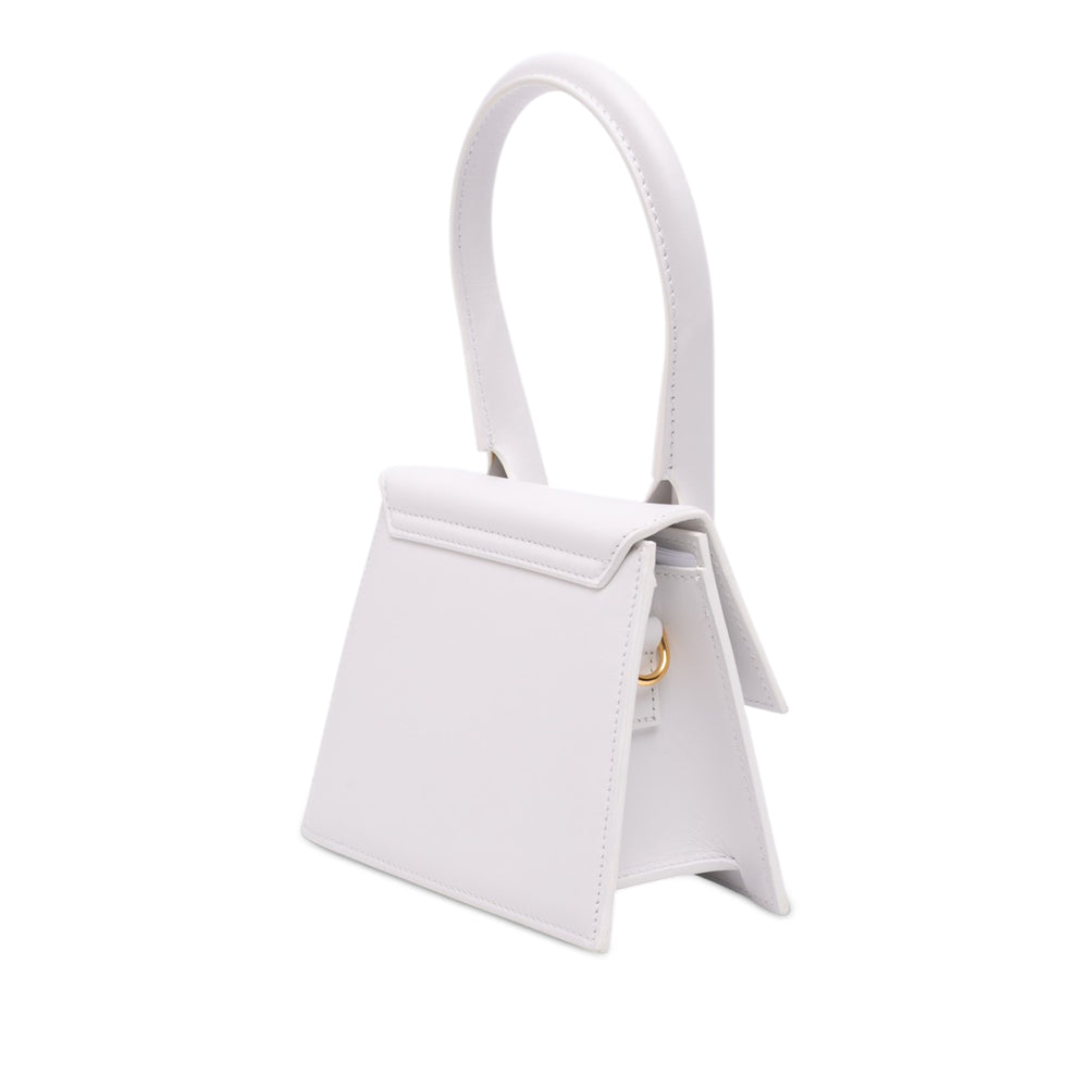 Jacquemus Sac à main Le Chiquito Blanc – vue 2 – GABY PARIS