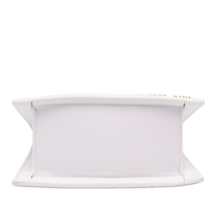 Jacquemus Sac à main Le Chiquito Blanc – vue 3 – GABY PARIS