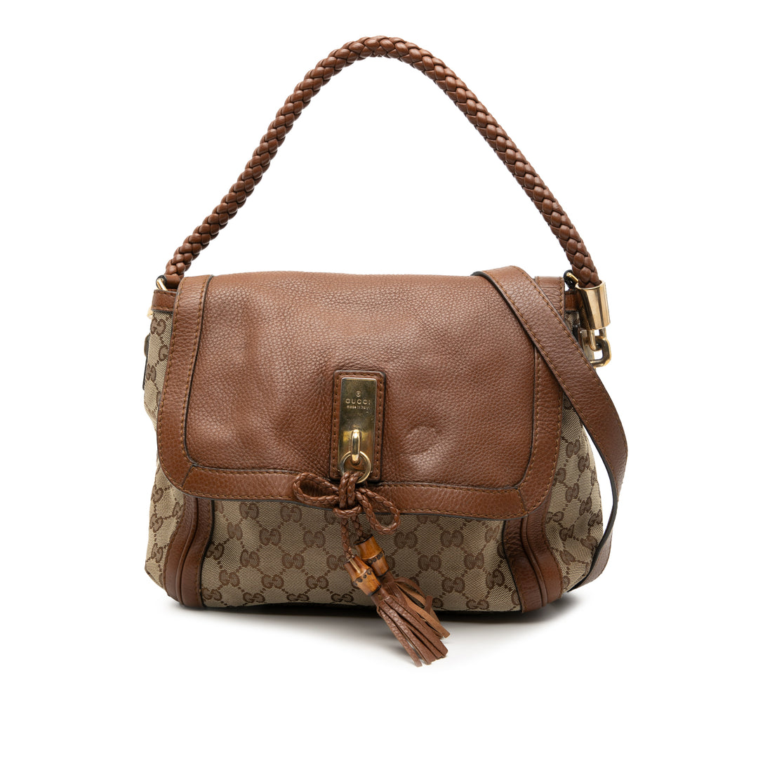 Gucci GG Toile Bella à rabat Sac