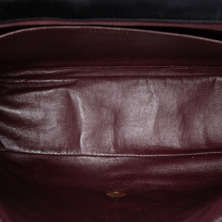 Chanel Maxi Classic Cuir d’agneau Simple rabat